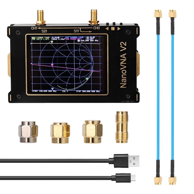 S-A-A-2 Nanovna V2 ׳ м,  HF VHF UHF  ÷ , 3.2 ġ ȭ, 3G  Ʈũ м, ǰ